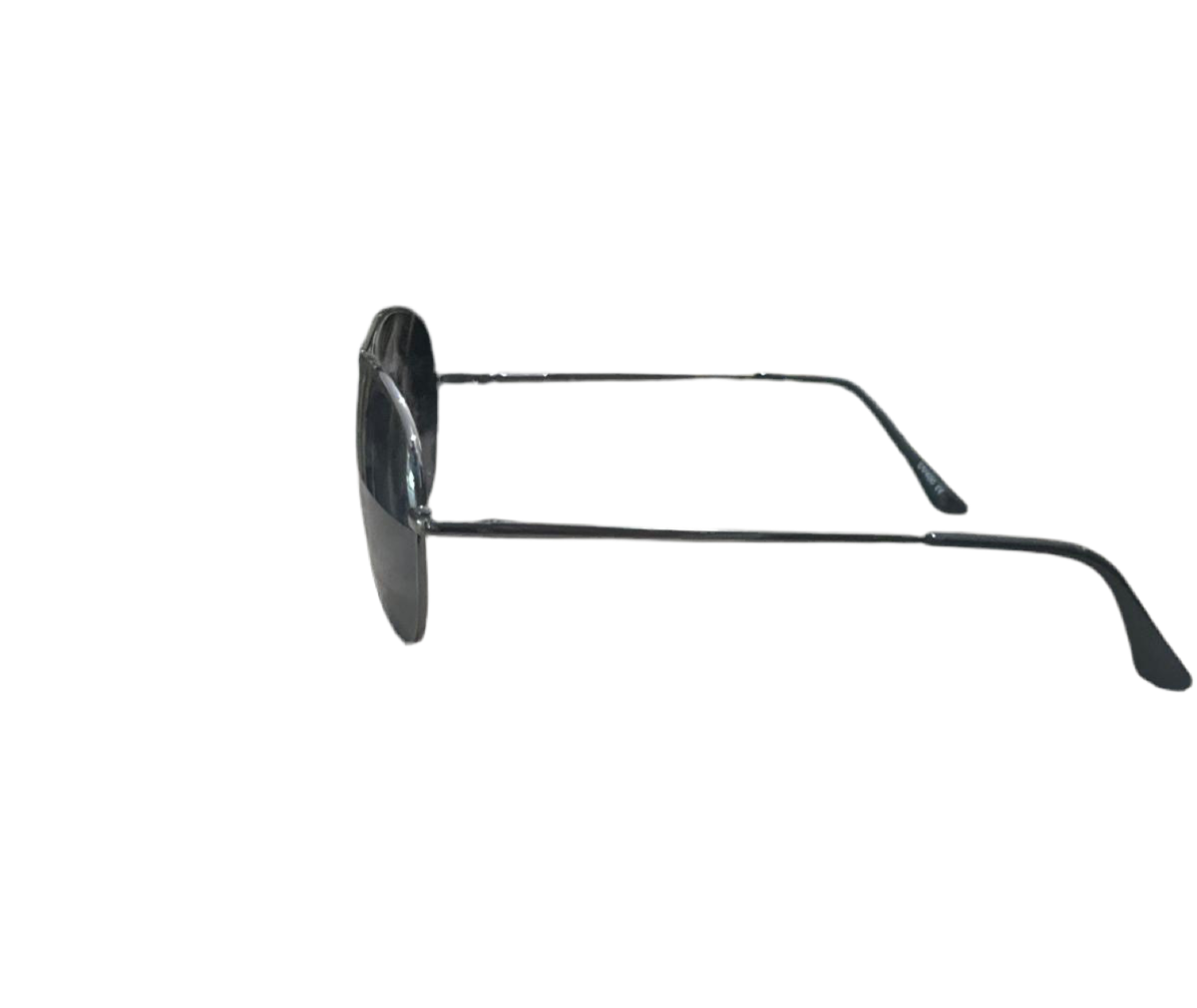 CHROME AVIATOR SUNGLASSES
