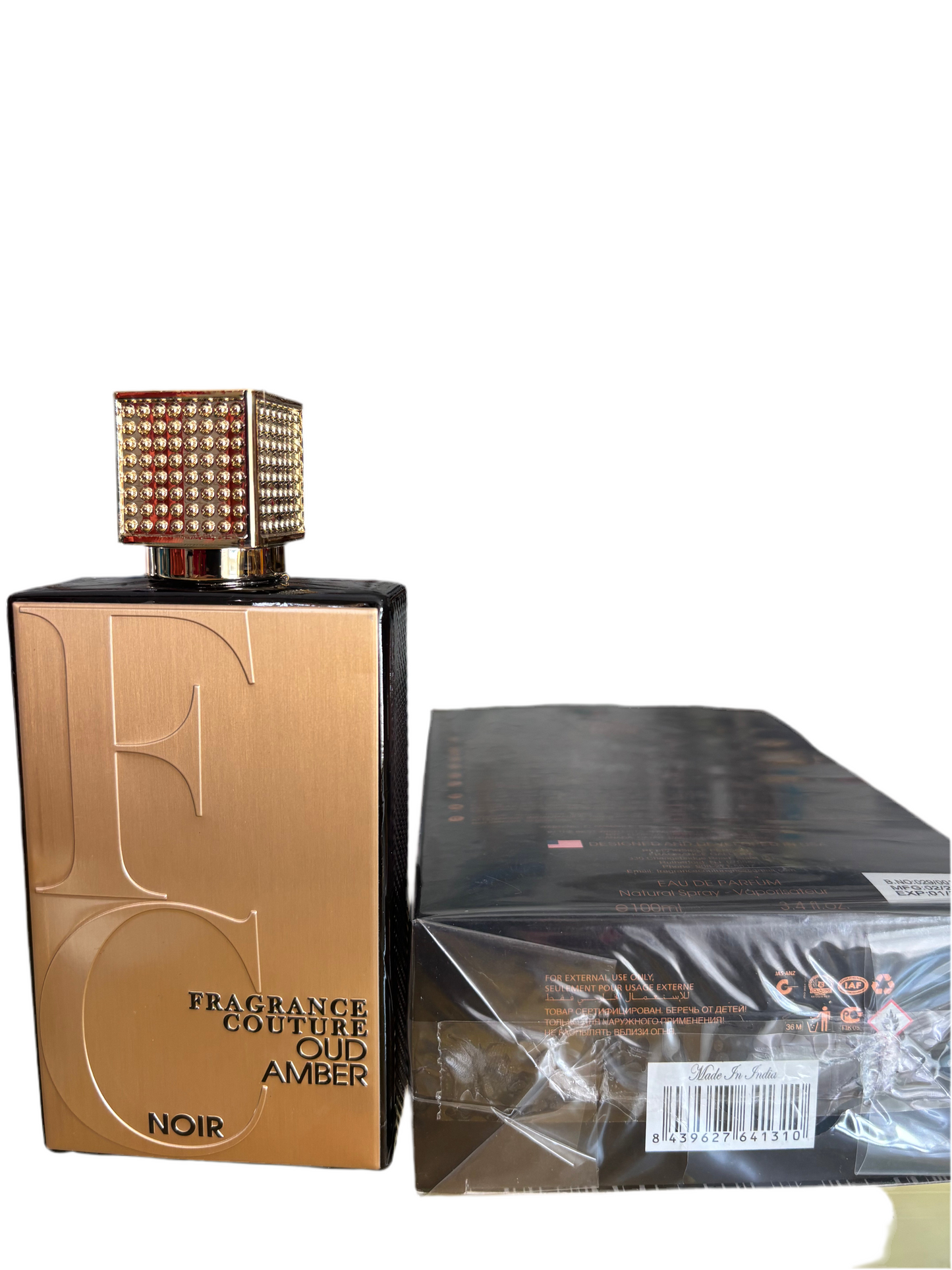 FRAGANCE COUTURE OUD AMBER NOIR EDP SPRAY 100 ML
