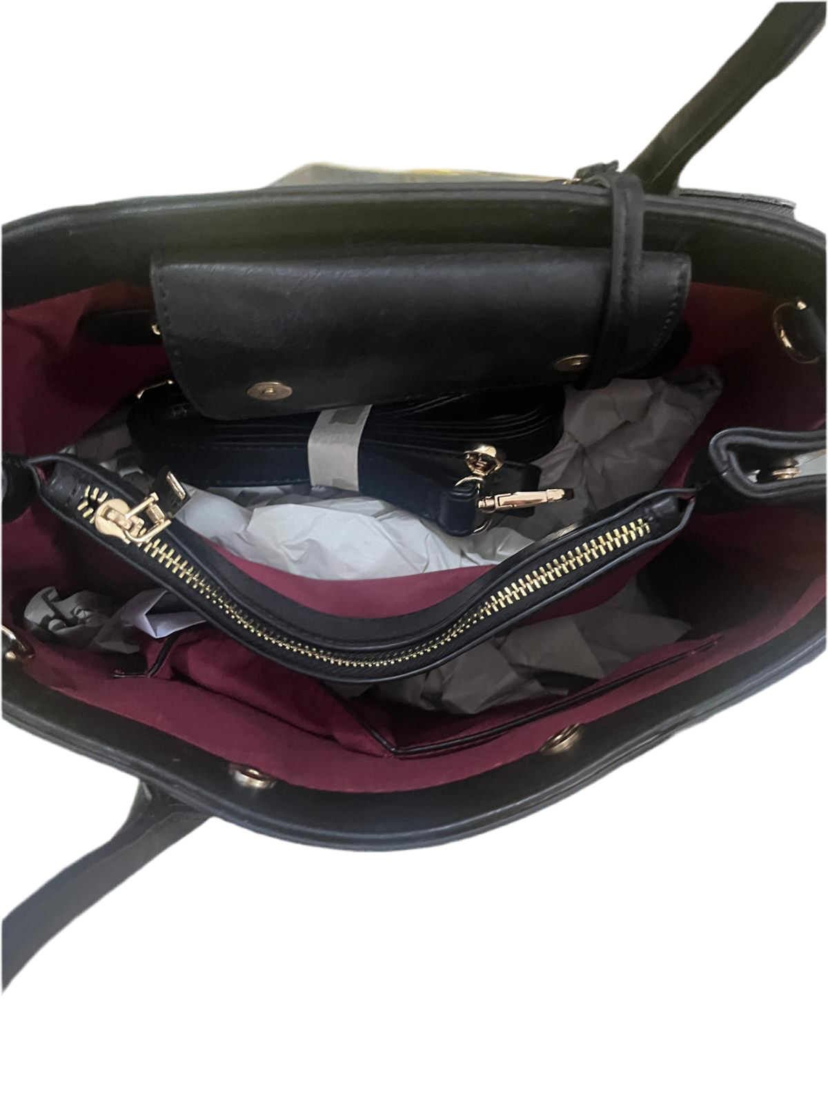 PETA CERTIFIED VEGAN LEATHER HANDBAG & WALLET
