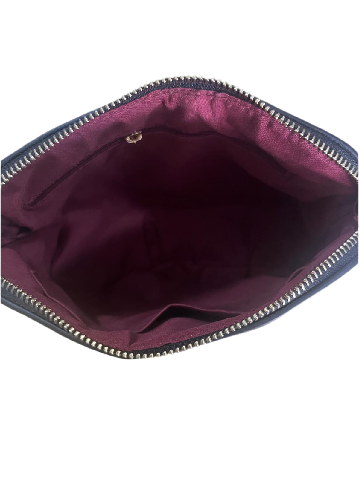 FAUX LEATHER SMALL BLACK SHOULDER BAG