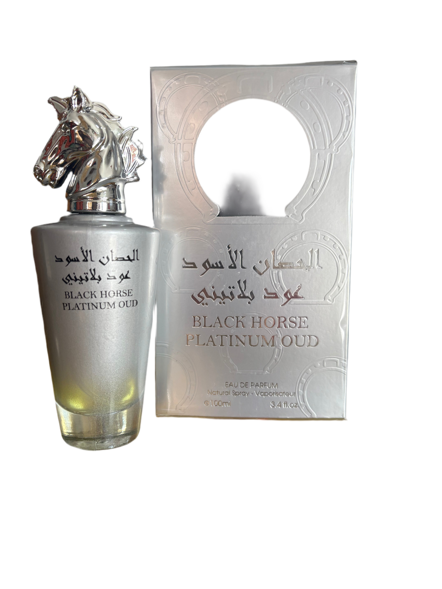 FRAGANCE COUTURE BLACK HORSE PLATINUM OUD EDP SPRAY 100 ML