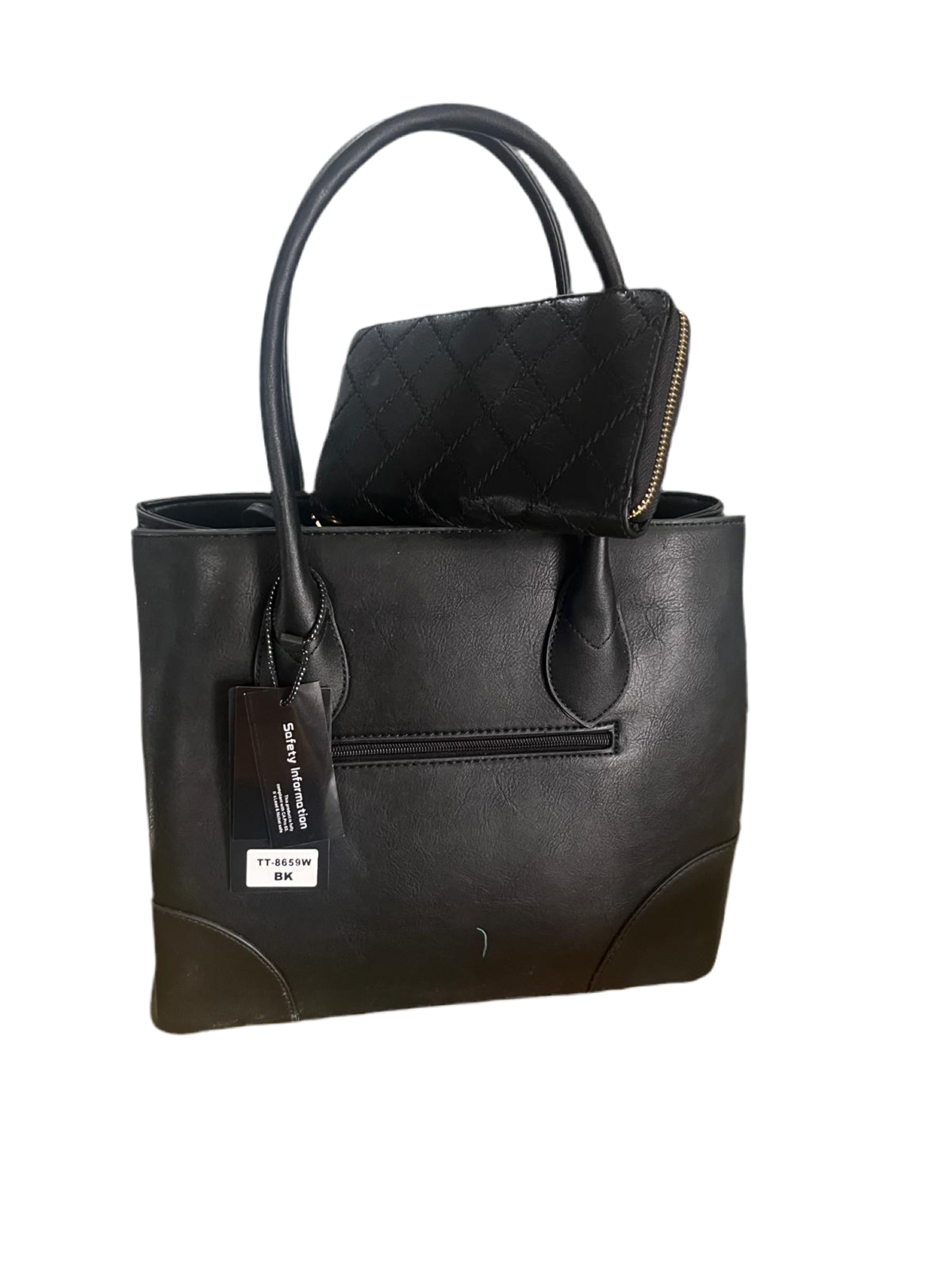 PETA CERTIFIED VEGAN LEATHER HANDBAG & WALLET
