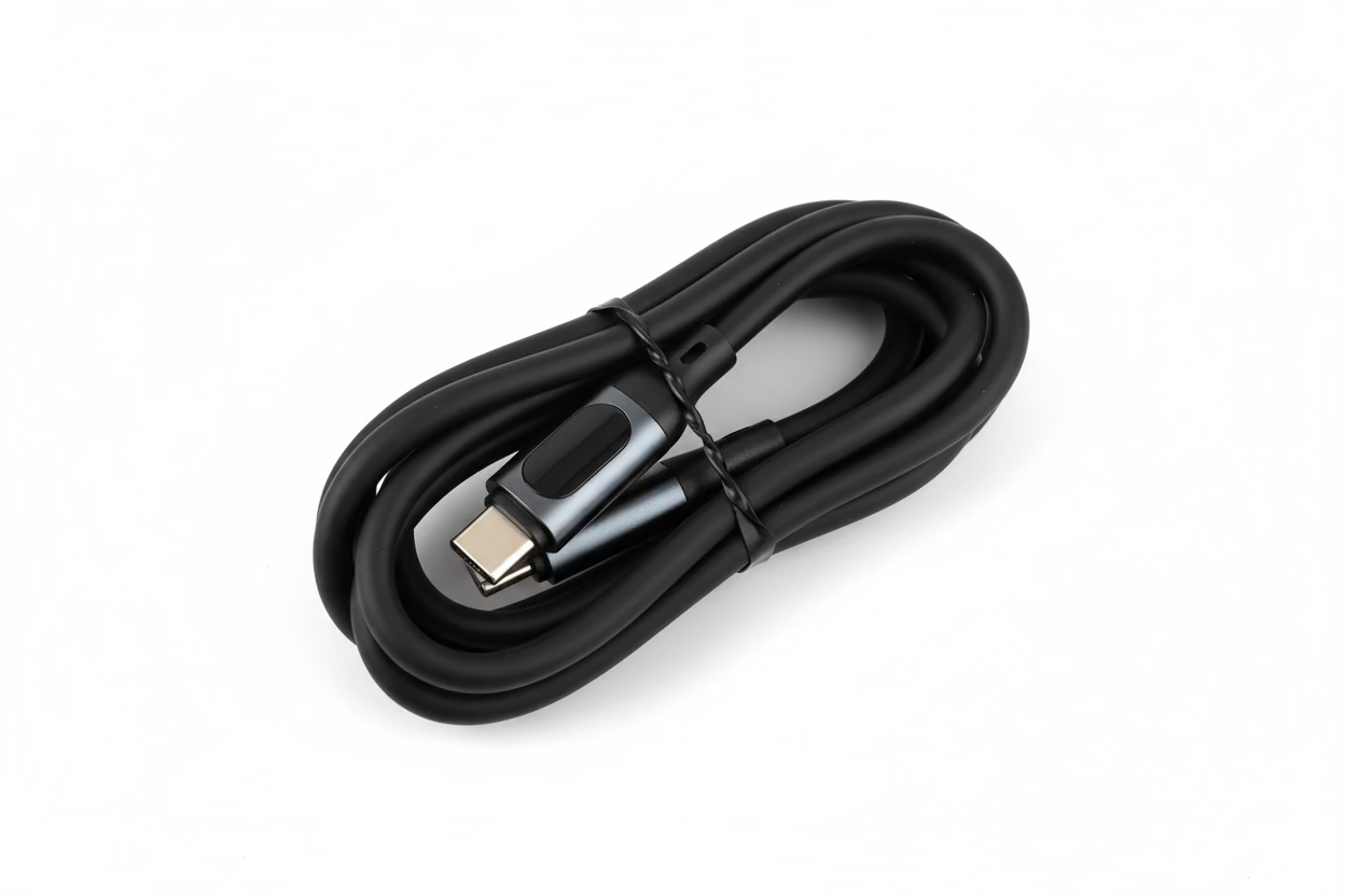 TYPE C 3’ RUBBER CHARGING CABLE
