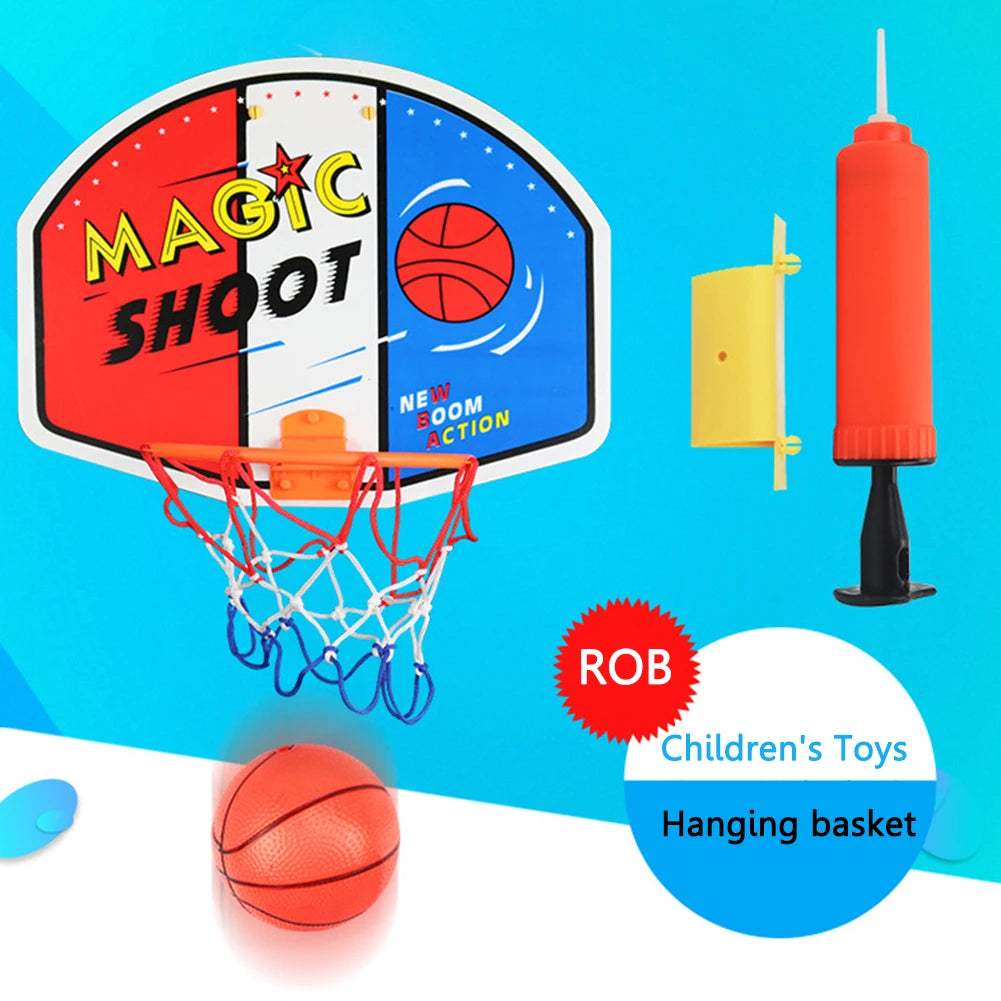 Indoor Mini Basketball Hoop Sports Fan Backboards For Kids Boys Girls Door Room Basketball Hoop Mini Hoop With 1 Ball Toy