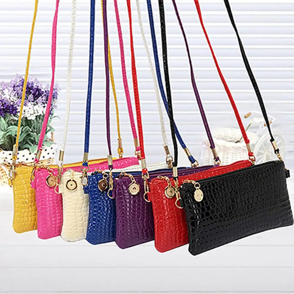 Leather Crossbody Bags Retro Casual Women Shoulder Bags Fashion Messenger Bag Wallet Phone Pouch Ladies Purse Shopping Bag