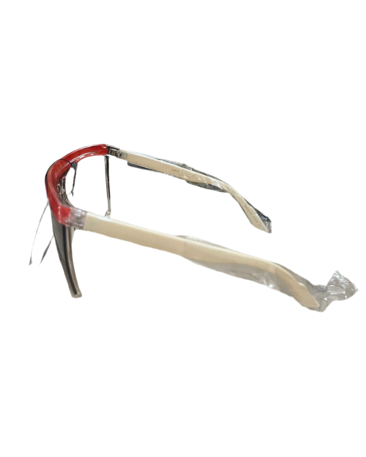 RED & BEIGE UNISEX SUNGLASSES