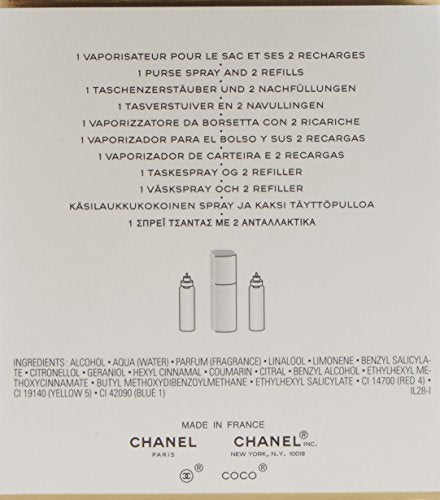 Chanel Coco Mademoiselle Eau de Parfum Spray for Women, 3.4 Fluid Ounce