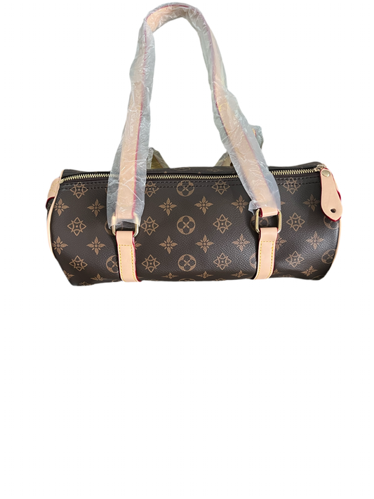 BROWN & BEIGE DESIGNER INSPIRED HANDBAG