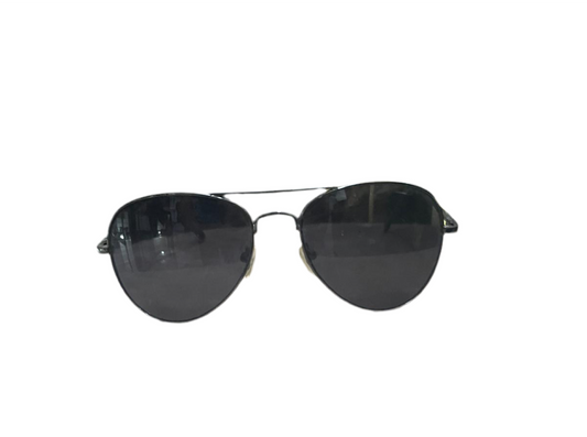 CHROME AVIATOR SUNGLASSES