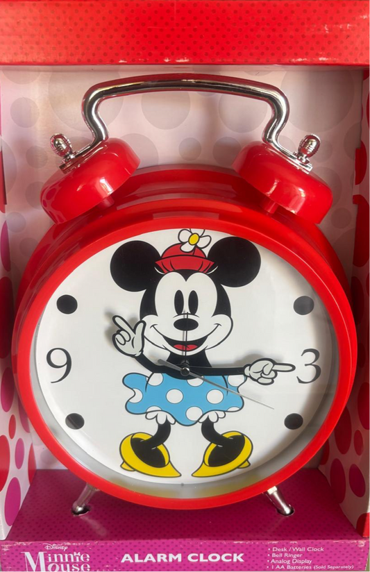 MINNIE MOUSE RETRO ALARM CLOCK