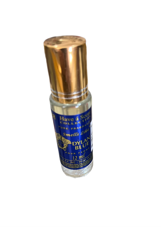 HAVE A SCENT COLLECTION PURE FRAGANCE OIL 12 ml Inspired by Dylan  Blue Pour Femme