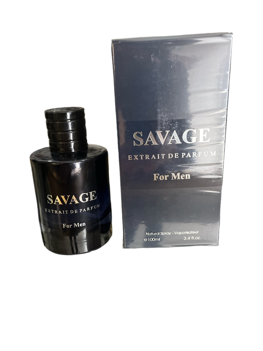 FRAGANCE COUTURE SAVAGE EXTRACT DE PARFUM SPRAY 3.4 FL OZ 100 ml