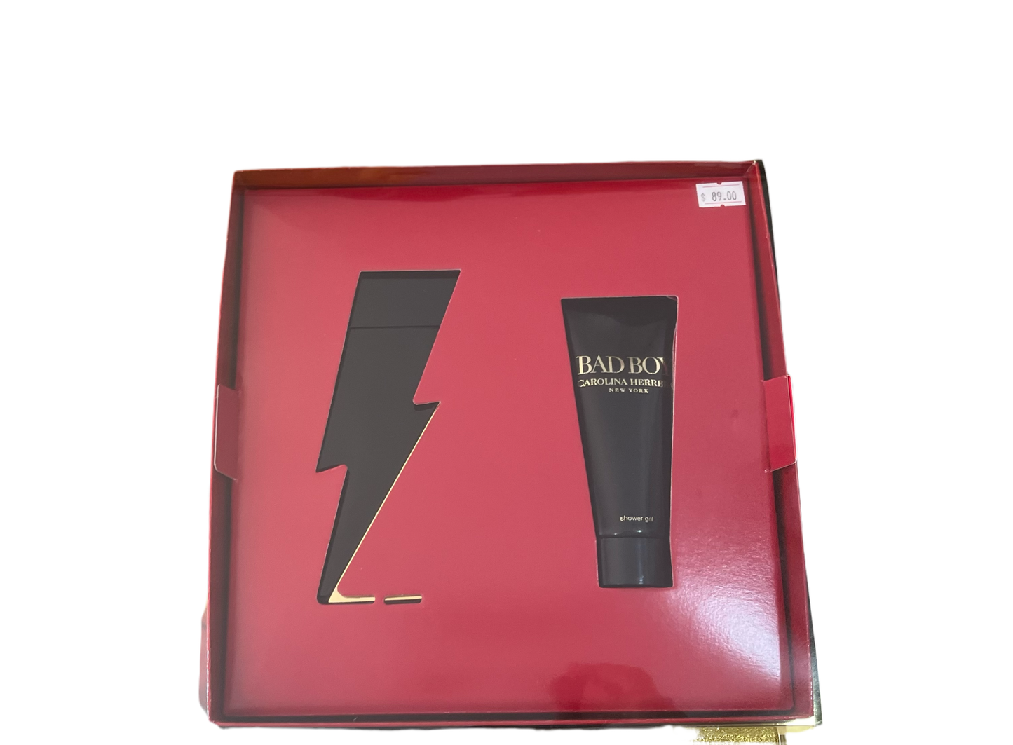 CAROLINA HERRERA BAD BOY 2PC GIFT SET EAU DE TOILETTE 1.7 FL OZ/SHOWER GEL 3.4 FL OZ