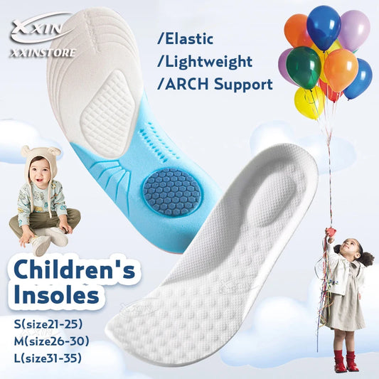 【Xxin】Kids Orthotics Insoles Flat Foot Arch Support Shoe Insole Children Insole size 26-35