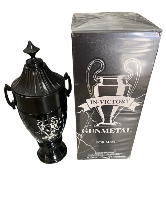 FRAGANCE COUTURE IN VICTORY GUNMETAL EAU DE PARFUM SPRAY 3.4 FL OZ 100 ml