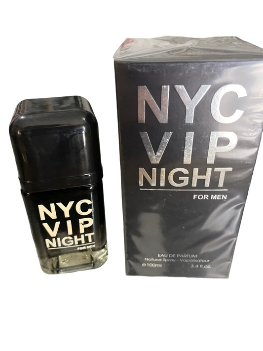 FRAGANCE COUTURE NYC VIP NIGHT EAU DE PARFUM NATURAL SPRAY 3.4 FL OZ 100 ml