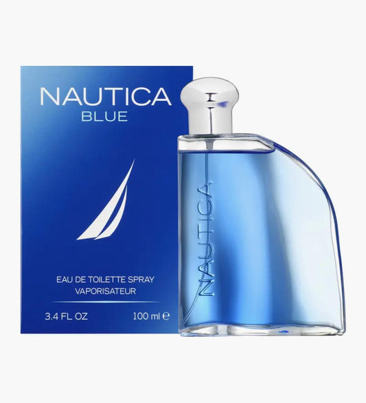 NAUTICA BLUE EAU DE TOILETTE SPRAY VAPORISATEUR 3.4 FL OZ 100 ml