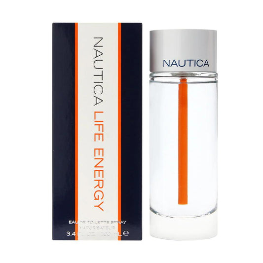 NAUTICA LIFE ENERGY EAU DE TOILETTE SPRAY VAPORISATEUR 3.4 FL OZ 100 ml