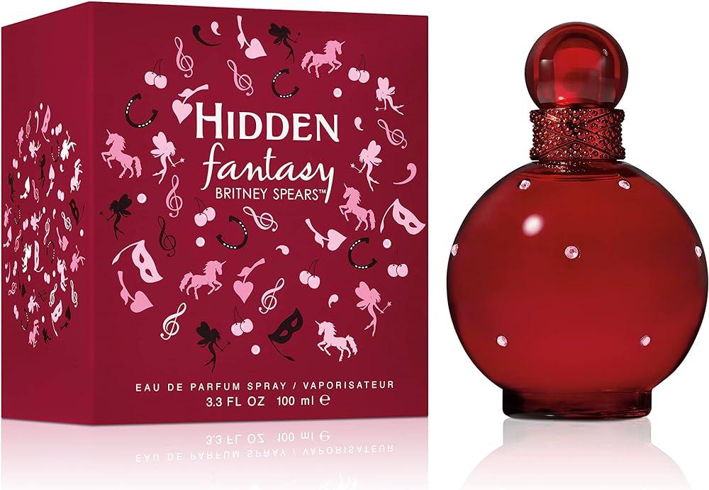 BRITNEY SPEARS HIDDEN FANTASY EAU DE PARFUM SPRAY VAPORIZATEUR 3.3 FL OZ 100 ml