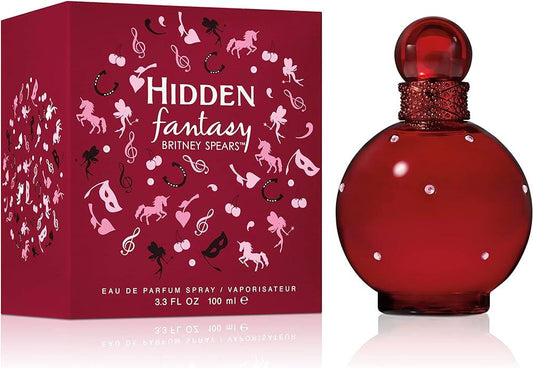 BRITNEY SPEARS HIDDEN FANTASY EAU DE PARFUM SPRAY VAPORIZATEUR 3.3 FL OZ 100 ml