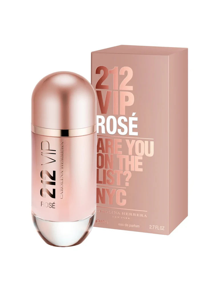 CAROLINA HERRERA 212 VIP ROSÉ EAU DE PARFUM SPRAY 2.7 FL OZ 80 ml