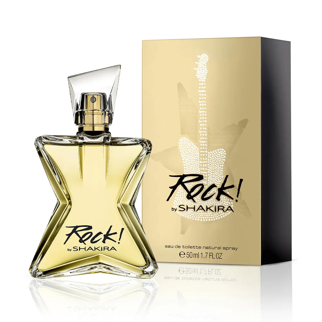 SHAKIRA ROCK! EAU DE TOILETTE NATURAL SPRAY 1.7 FL OZ 50 ml