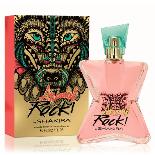 SHAKIRA ANIMAL ROCK! EAU DE TOILETTE NATURAL SPRAY 2.7 FL OZ 80 ml