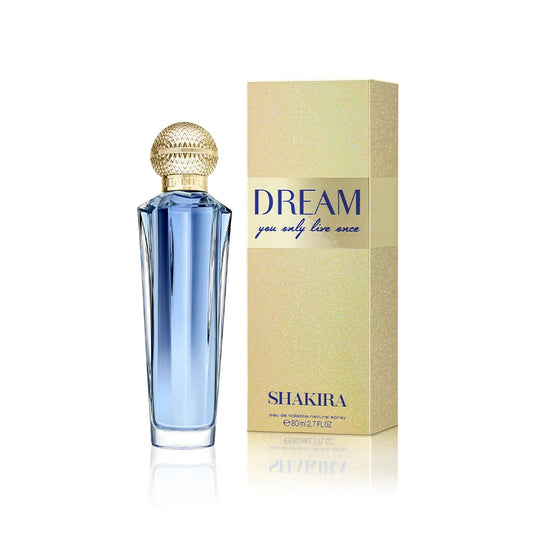 SHAKIRA DREAM EAU DE TOILETTE NATURAL SPRAY 2.7 FL OZ 80 ml