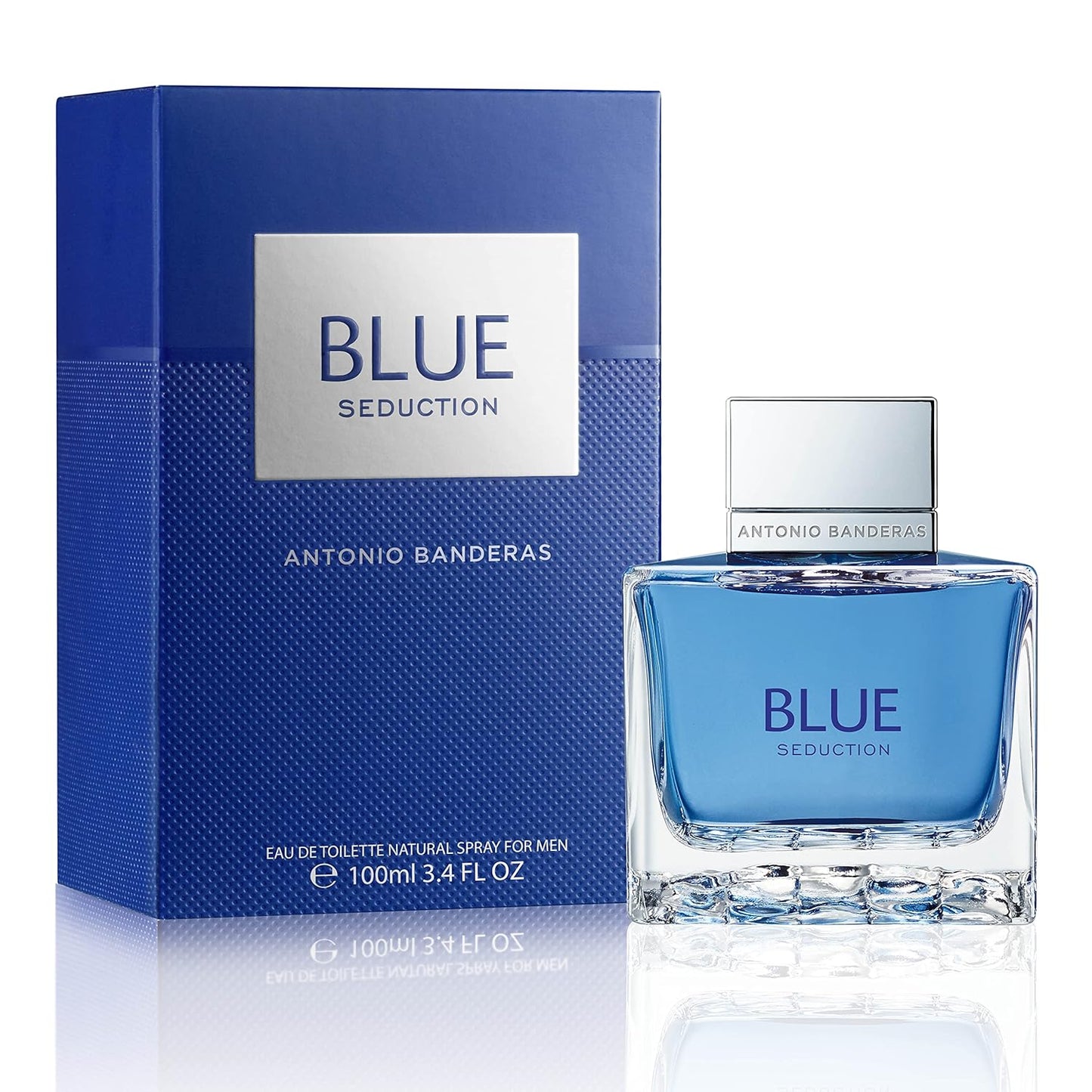ANTONIO BANDERAS BLUE SEDUCTION EAU DE TOILETTE NATURAL SPRAY 3.4 FL OZ 100 ml