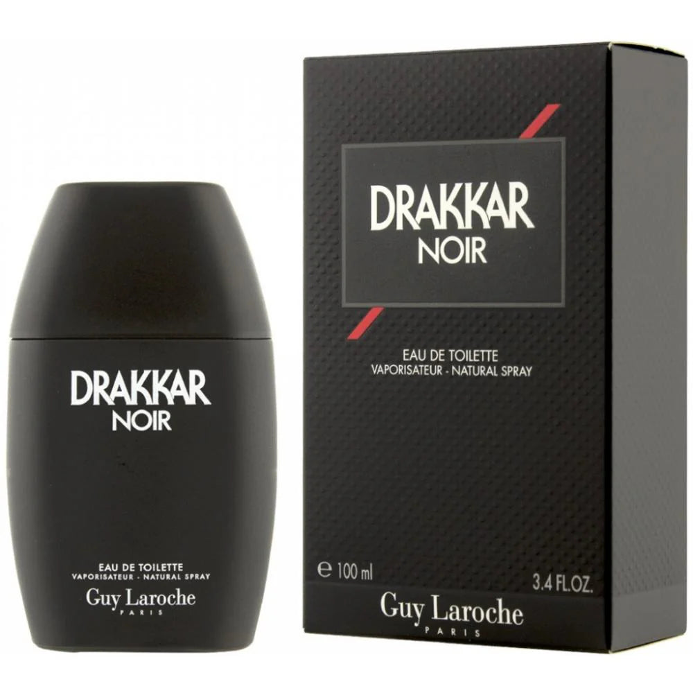 GUY LAROCHE DRAKKAR NOIR EAU DE TOILETTE SPRAY 3.4 FL OZ 100 ml