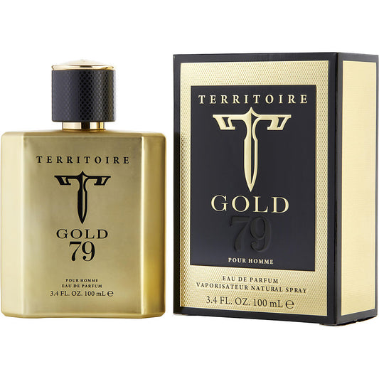 TERRITOIRE GOLD 79 EAU DE PARFUM VAPORIZATEUR SPRAY 3.4 FL OZ 100 ml