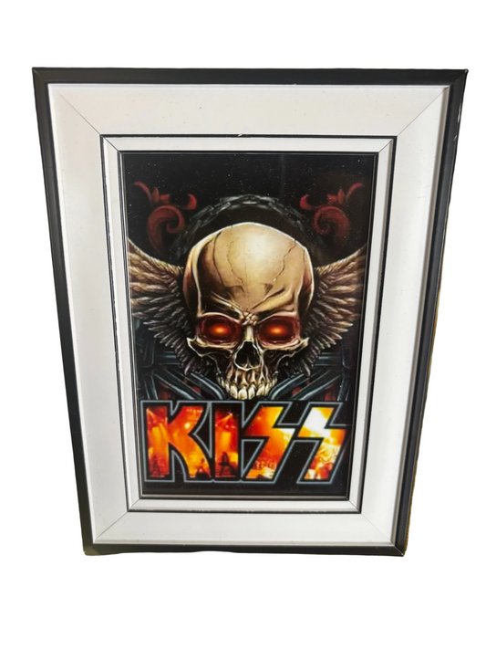 KISS FRAMED ART POSTER