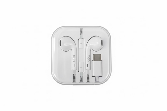 TYPE C PORT HEADPHONES WHITE