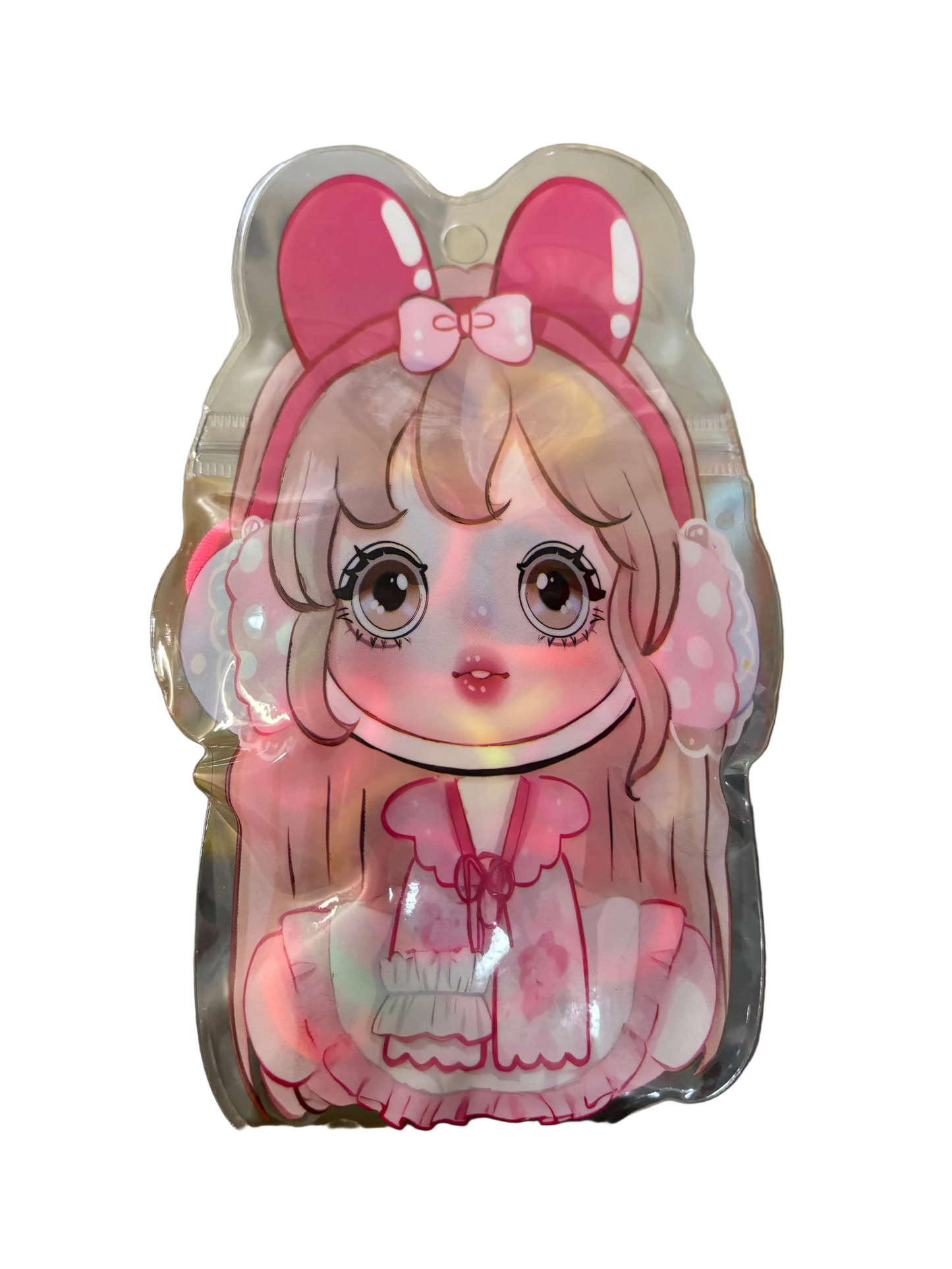 ANIME POUCH NEON HAIR TIES