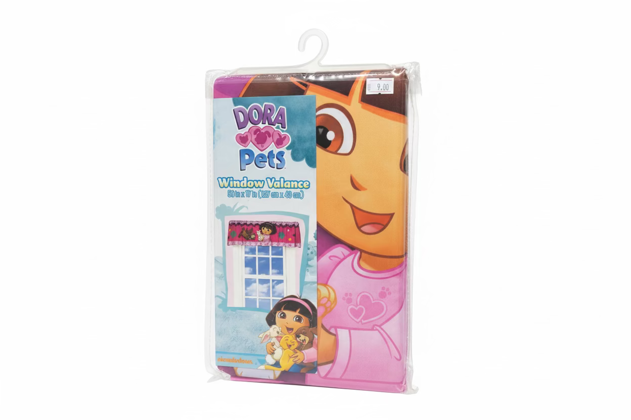 DORA PETS WINDOW VALANCE
