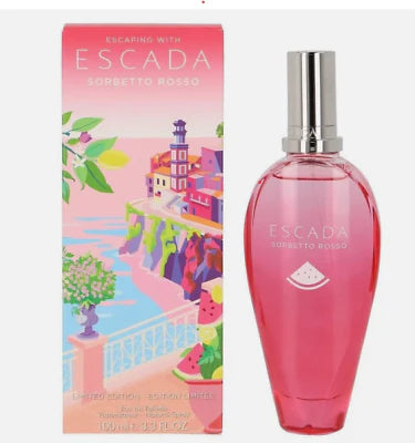 ESCADA SORBETTO ROSSO (ESCAPING WITH) EDT 100 ML LIMITED EDITION
