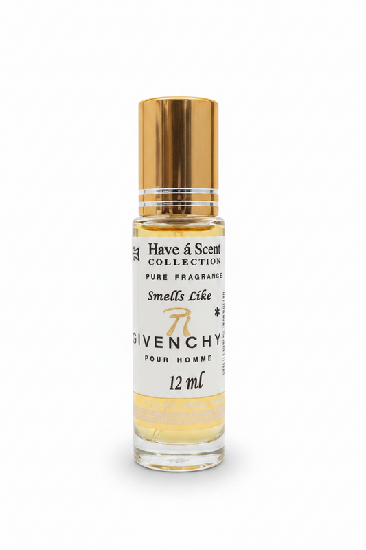 HAVE Á SCENT COLLECTION PURE FRAGRANCE SMELLS LIKE GIVENCHY POUR HOMME 12 ML ROLL-ON OIL