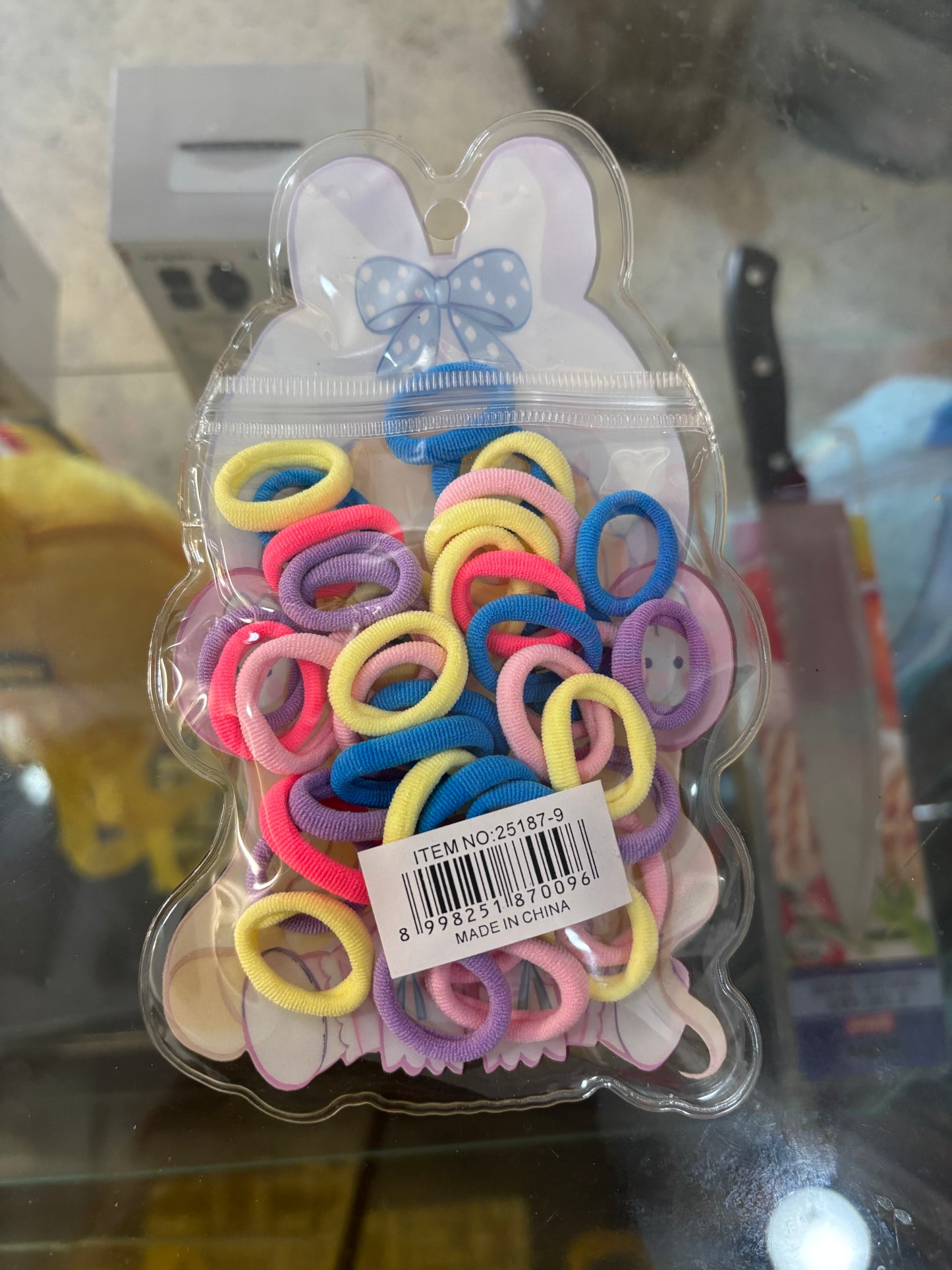 ANIME POUCH PASTEL HAIR TIES