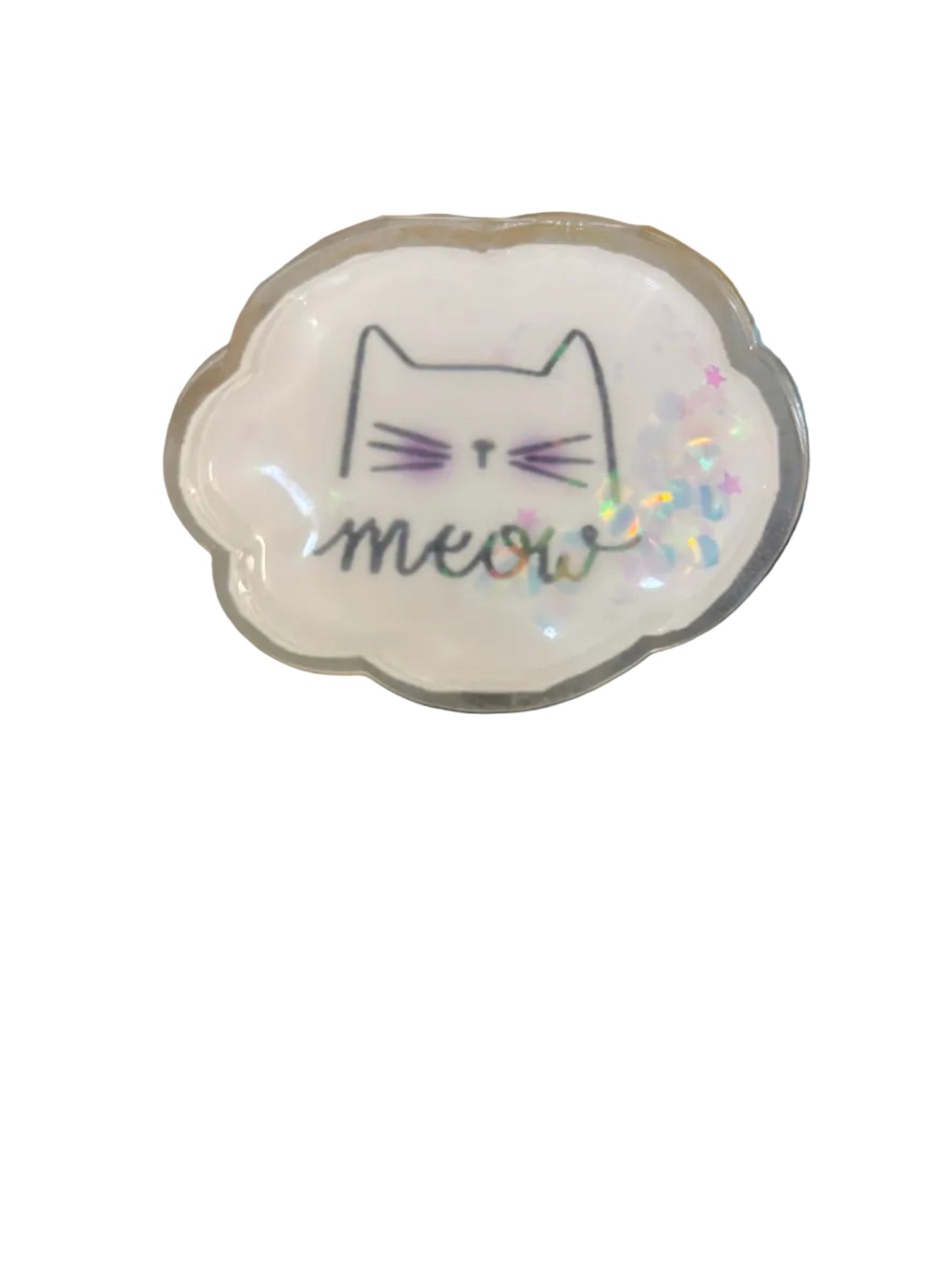 MEOW GLITTER POP SOCKET