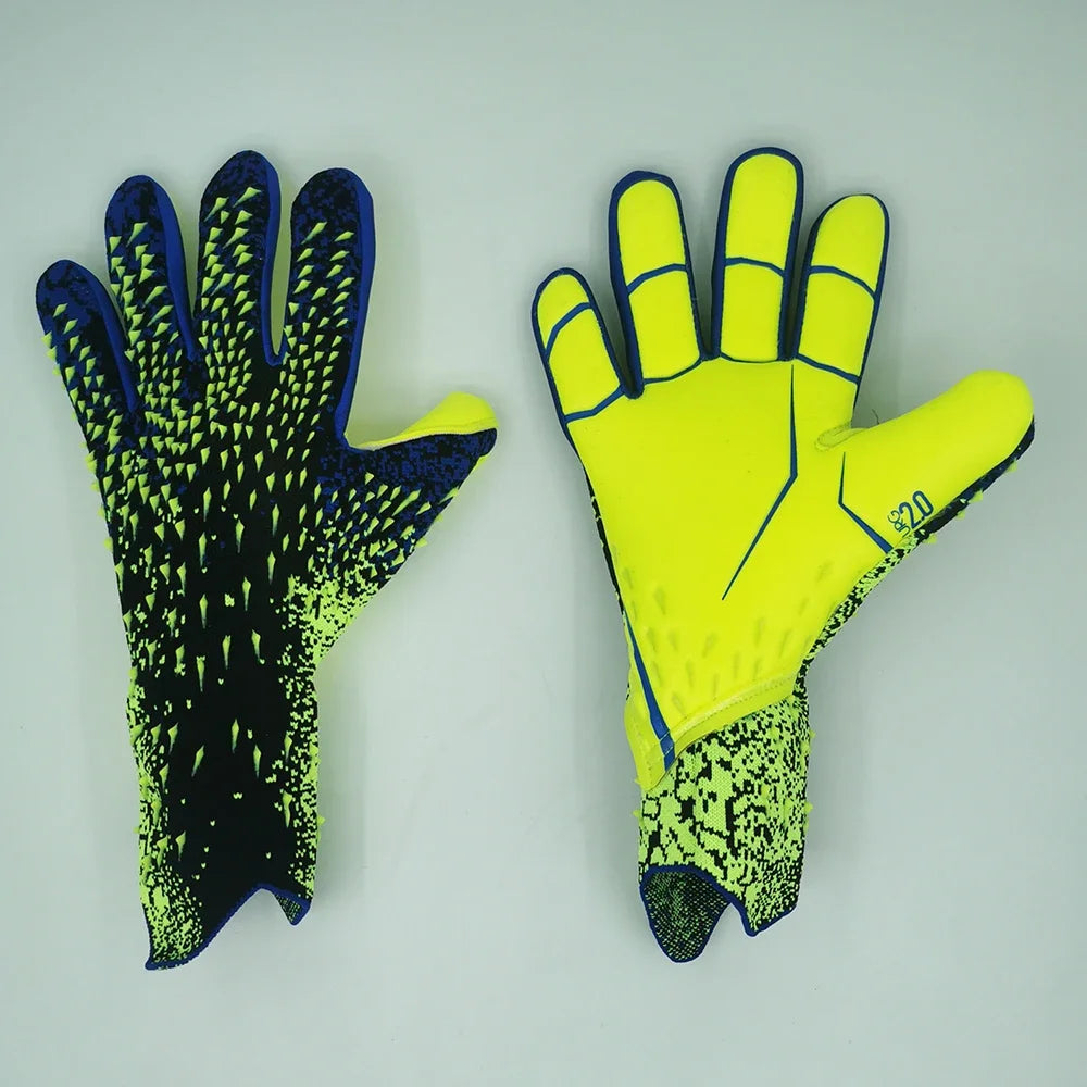 2024  Adults Professional Goalkeeper Gloves Football Latex Thickened Protection