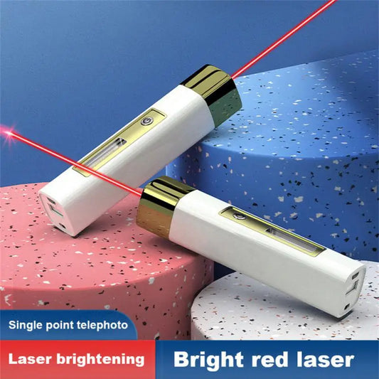 USB Rechargeable Presentation Clicker Wireless Red/Blue/Purple Pointer for PPT Presentation USB PowerPoint Pointer