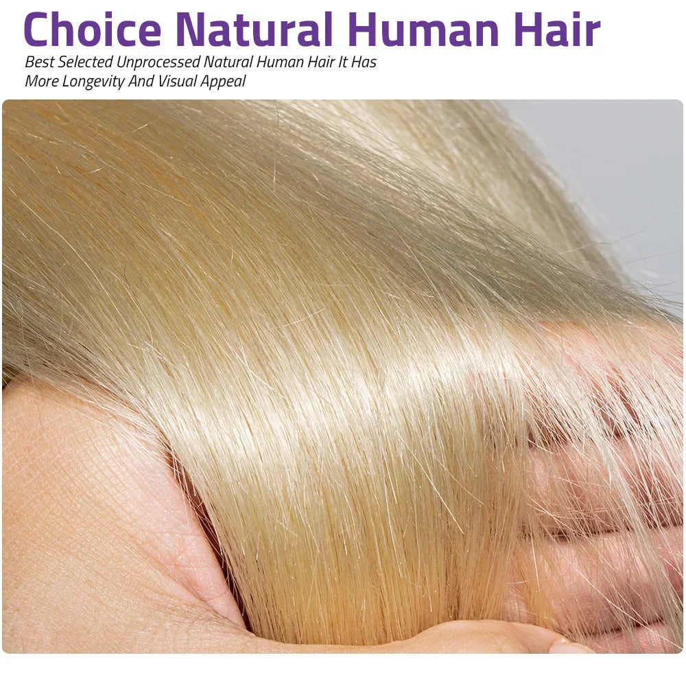 Straight Blonde 613 Hd Lace Frontal Wig 13x6 Brazilian Human Hair Wigs for Women 34 36 Inch Lace Front Closure Honey Colored Wig