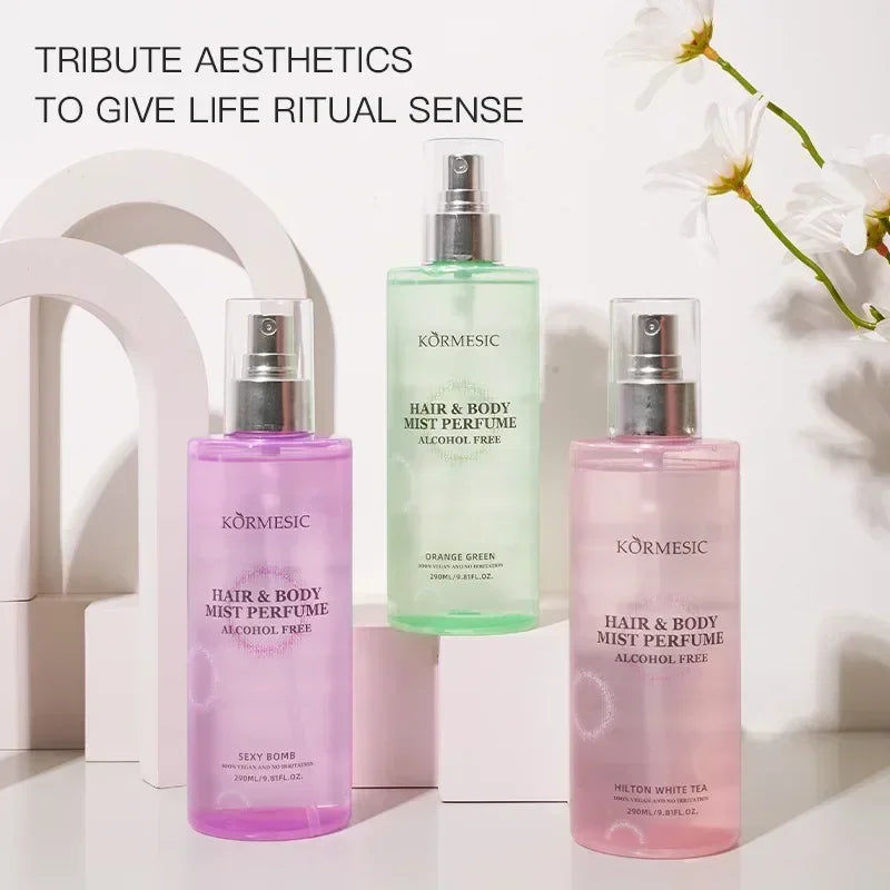 290ml Original Brazil Perfume Fruity Body Fragrance Alcohol-free Natural Fresh  Long-lasting Unisex Dating Atmosphere