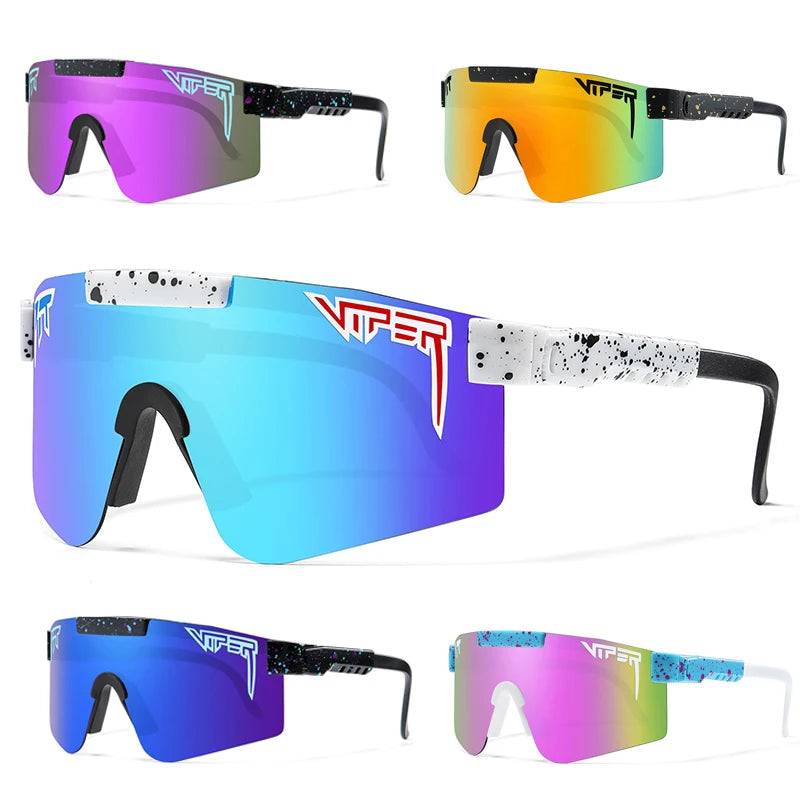 PIT VIPER Sunglasses UV400 Cycling Eyewear Outdoor Sport  Men Women Baseball Goggles Mtb Bike Bicycle Eyeglasses Sun Glasses
