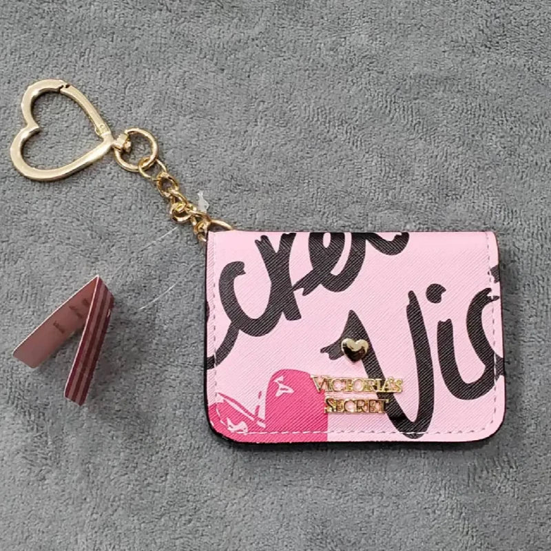 2024 Cute Credit Card Bags For Women Pu Leather Short Bifold Wallet Gift For Mother's Day Christmas