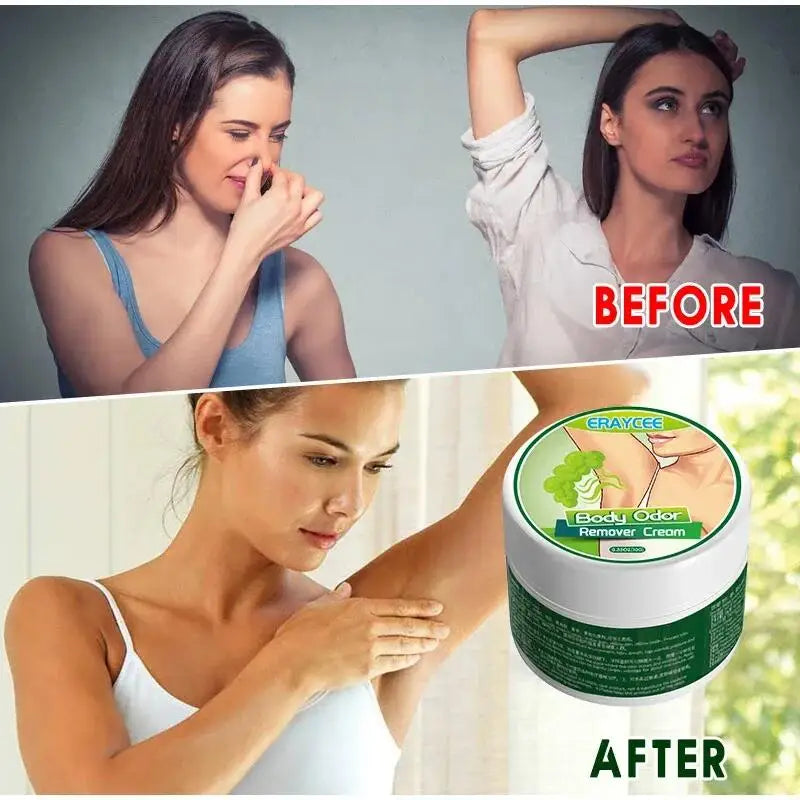 Body Odor Remove Cream Underarm Bad Smell Sweating Removal Armpit Refreshing Antiperspirant Lasting Aroma Deodorant