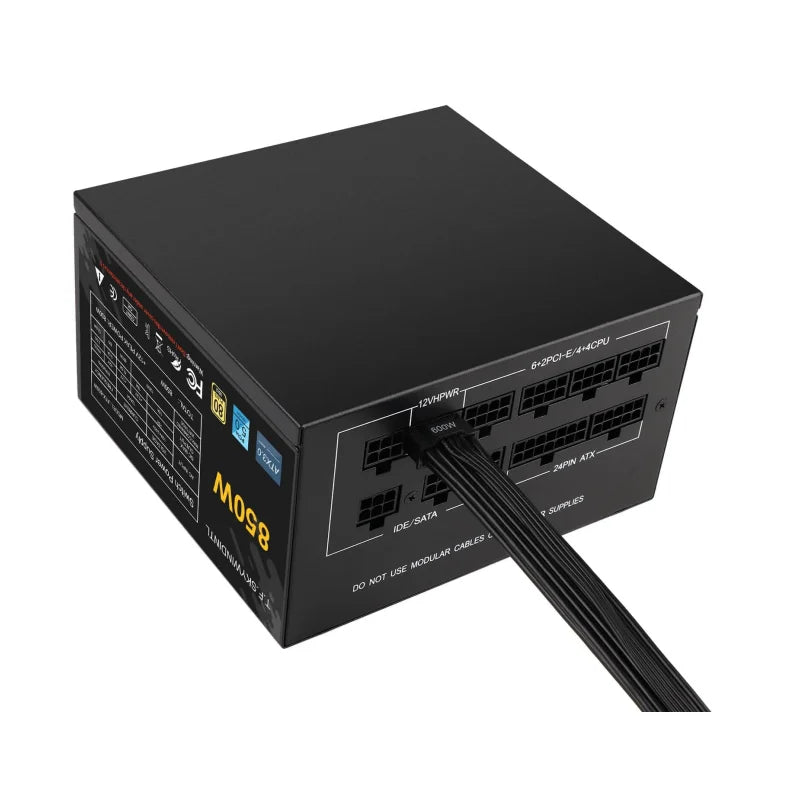T.F.SKYWINDINL 850W PCIe 5.0 Full Modular 80 Plus Gold PSU ATX 3.0 Gaming Power Supply