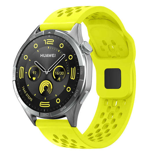 20 22mm Samsung Silicone Universal Strap Watch4 5 Band Galaxy Watch6 Classic 43 47mm Wristband Garmin Huawei Sport Bracelet