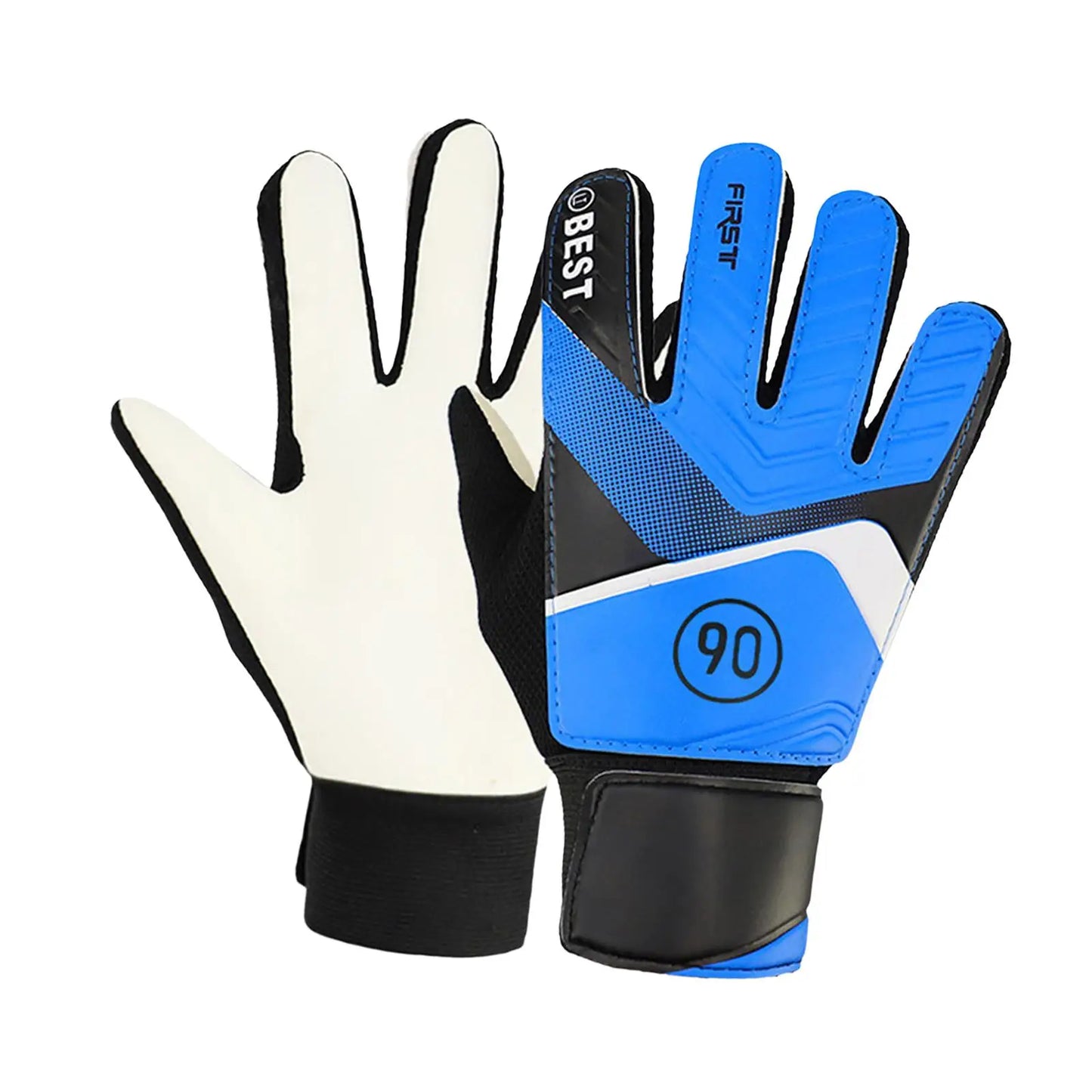 Soccer Goalkeeper Gloves for Kids Professional Finger Protection Anticollision Breathable Nonslip Goalie Gloves Latex Palm