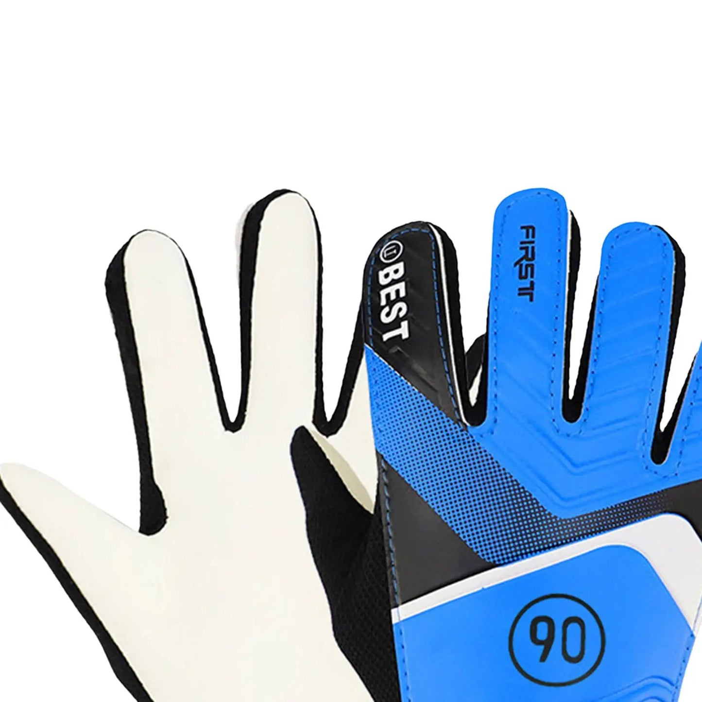 Soccer Goalkeeper Gloves for Kids Professional Finger Protection Anticollision Breathable Nonslip Goalie Gloves Latex Palm